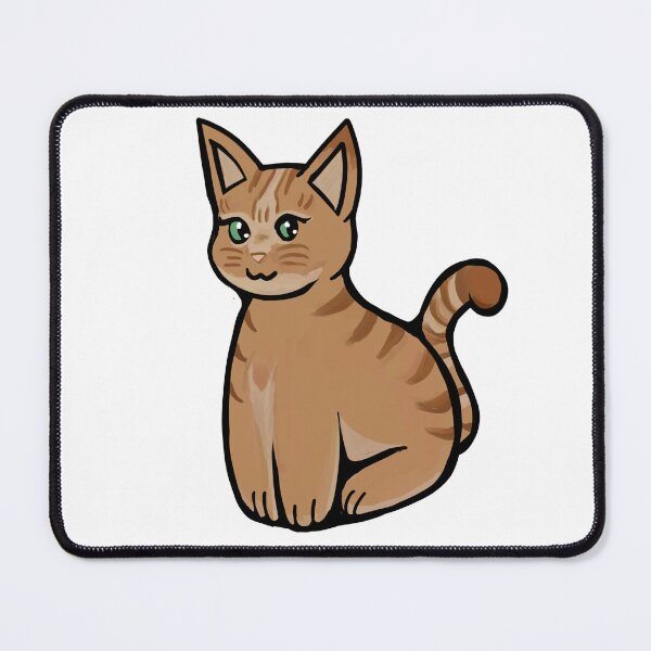 Item preview, Orange Cat Clea Sitting Down designed and sold by YHK13.
