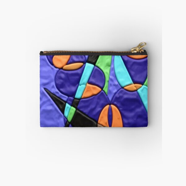 Item preview, symbols leather C colorful geometric abstract design designed and sold by SmashingDeals.