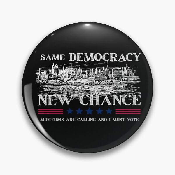 Item preview, Midterms 2026 Vote - Same Democracy New Chance Vintage Politica Design  designed and sold by Freedesign-home.