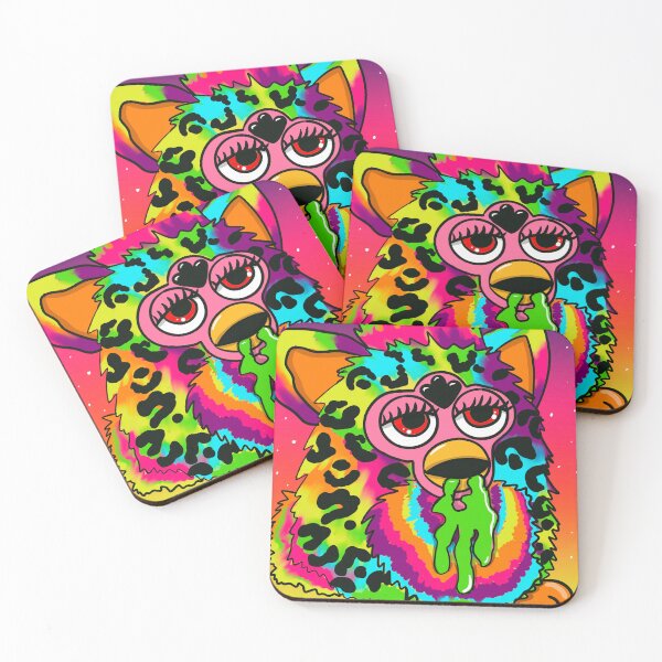 Item preview, Cursed Furby | Creepy 90s Nostalgia Monster | Cursed Nostalgia designed and sold by Let There Be Art Studio.