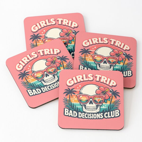 Item preview, Girls Trip Bad Decisions Club designed and sold by RIOT SUPPLY CO.