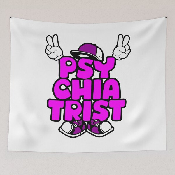 Item preview, PSYCHIATRIST - PROFESSIONS Design Character Bold Retro designed and sold by NFTWords.