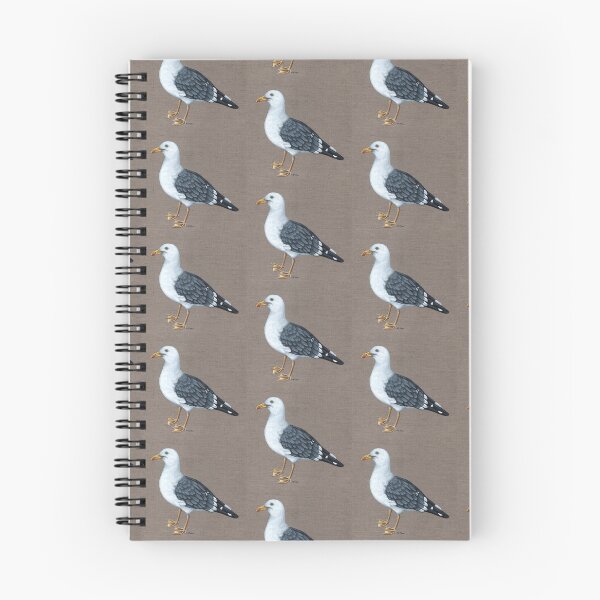 Item preview, Seagull with Linen Coloured Background designed and sold by WolfySilver.