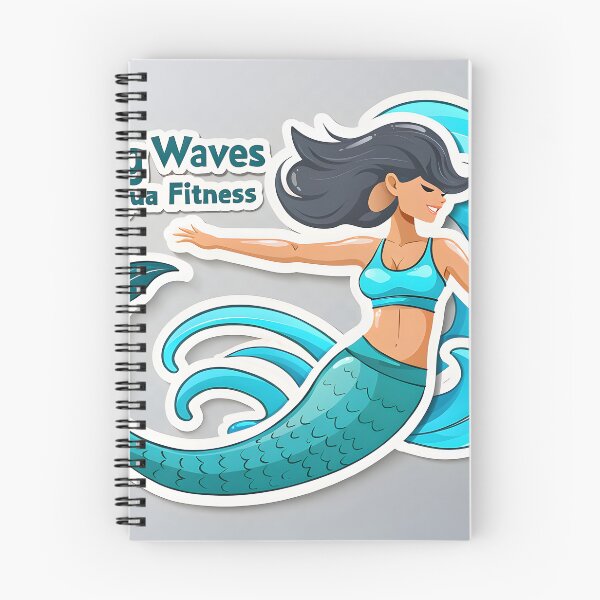 Item preview, Making Waves – Aqua Fitness Mermaid designed and sold by Halbeskilo.
