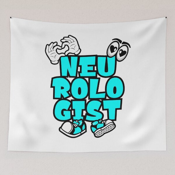 Item preview, NEUROLOGIST - WORK Comic Character Bold Urban designed and sold by NFTWords.