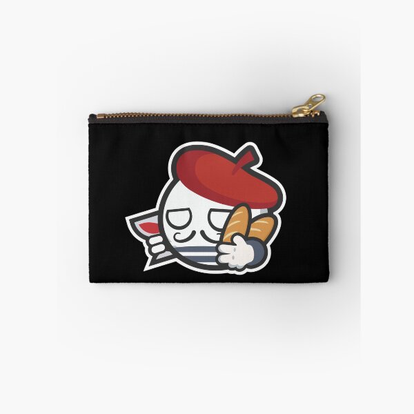 Item preview, Classic French Parisian Countryball Cartoon with Baguette designed and sold by Torket-y.