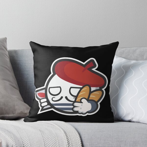Item preview, Classic French Parisian Countryball Cartoon with Baguette designed and sold by Torket-y.