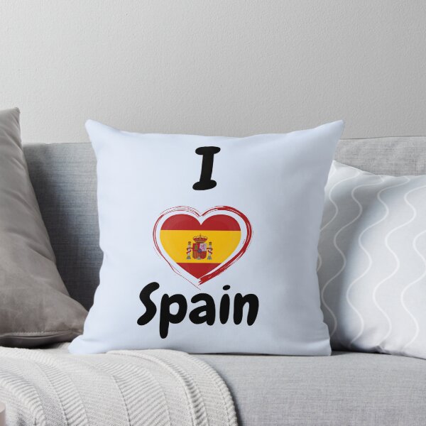 Item preview, Spain Flag Heart - I Love Spain designed and sold by creativerooney.