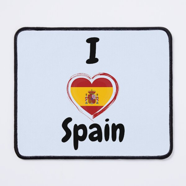 Item preview, Spain Flag Heart - I Love Spain designed and sold by creativerooney.