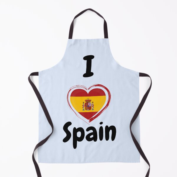 Item preview, Spain Flag Heart - I Love Spain designed and sold by creativerooney.