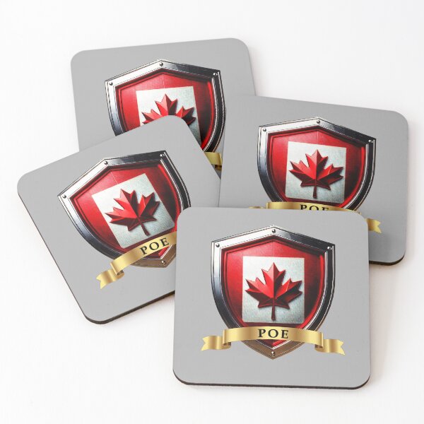 Item preview, Poe Canadian Heritage Crest Shield designed and sold by Highlandkings.