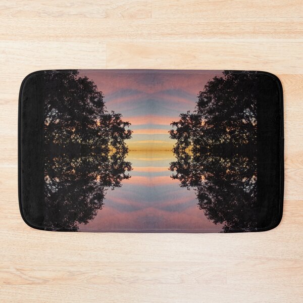 Item preview, Morning sky colors with trees, mirror photo designed and sold by lyloubeaupere.