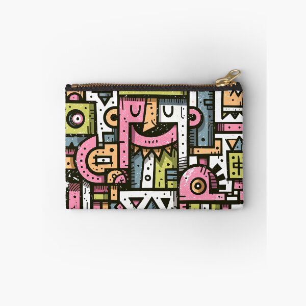 Item preview, Neon Folk Totem — Psychedelic Mask City designed and sold by Romgora.
