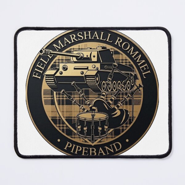 Item preview, Field Marshall Rommel Pipeband designed and sold by OgdenPiper.