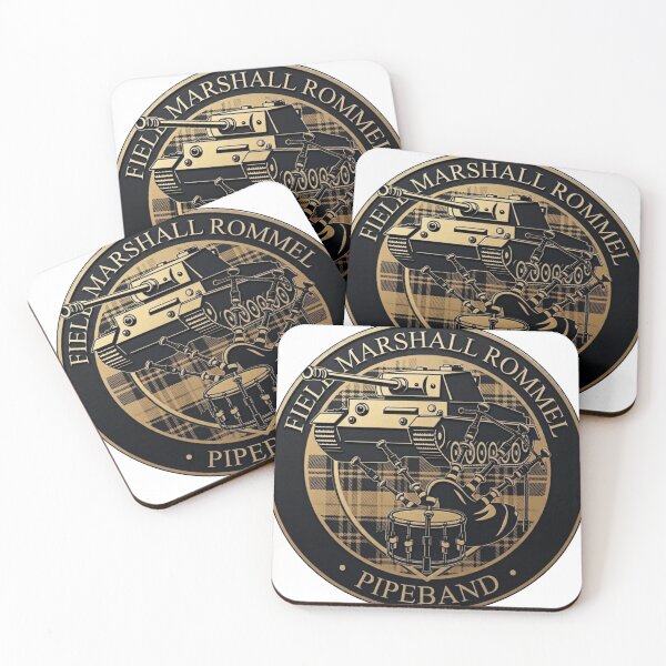 Item preview, Field Marshall Rommel Pipeband designed and sold by OgdenPiper.