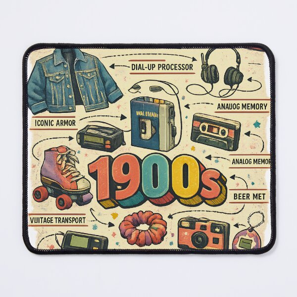 Item preview, I'm From The 1900s - Nostalgia Guide Diagram designed and sold by BumbleBloom7.
