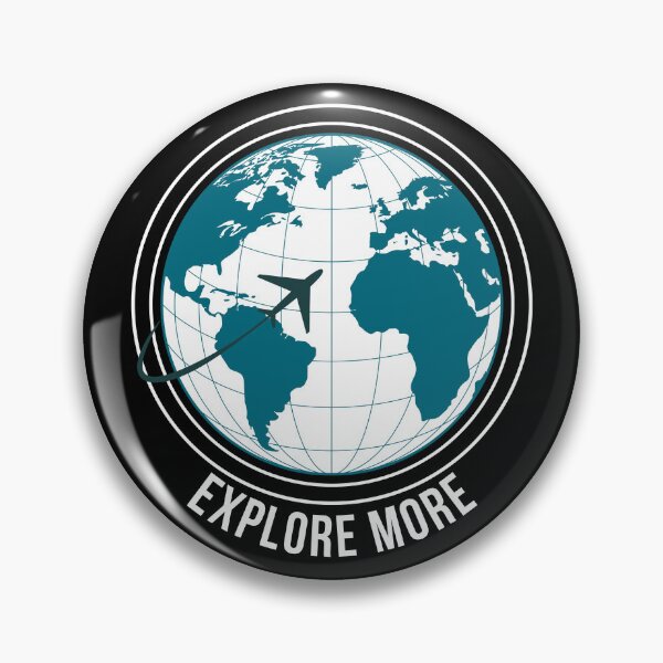Item preview, Explore More Travel Globe Airplane Adventure Design designed and sold by MadeByMira.