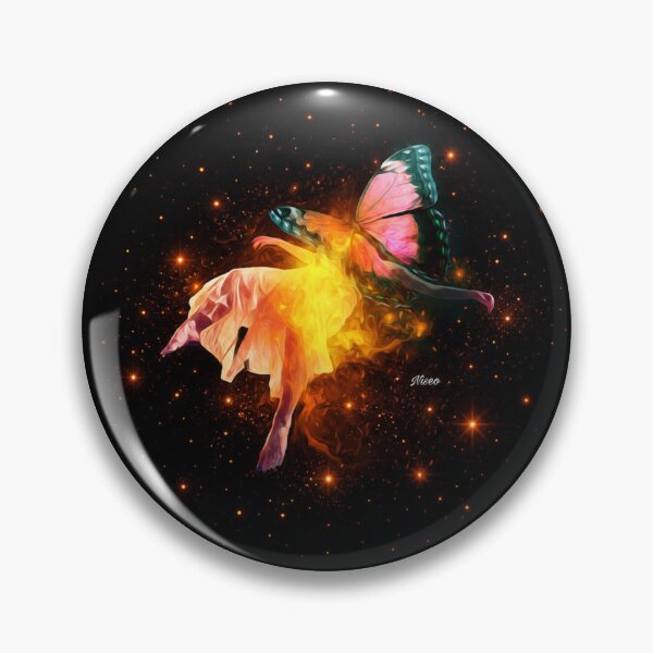 Item preview, Fiery Reborn Butterfly Cosmic Dream designed and sold by MapleBloom.