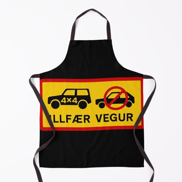 Item preview, Difficult Road (Illfær Vegur) - Icelandic Road Sign designed and sold by Signs of Iceland.