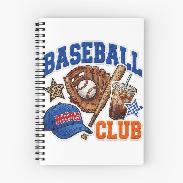 Item preview, Baseball Moms Club Chenille Patch Sports Mom Ice Coffee Graphic designed and sold by raedattia.