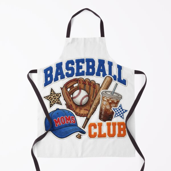 Item preview, Baseball Moms Club Chenille Patch Sports Mom Ice Coffee Graphic designed and sold by raedattia.