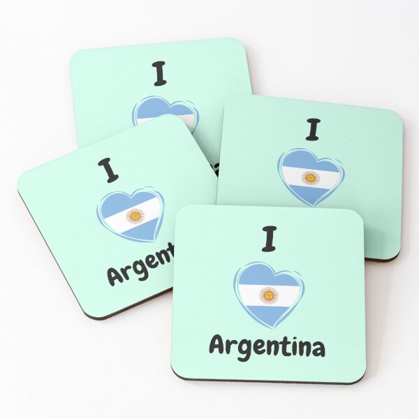 Item preview, Argentina Flag Heart - I Love Argentina designed and sold by creativerooney.