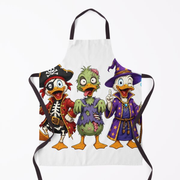 Item preview, Cute Halloween Duck Trio Pirate Zombie Wizard Cartoon Design designed and sold by fay11982.