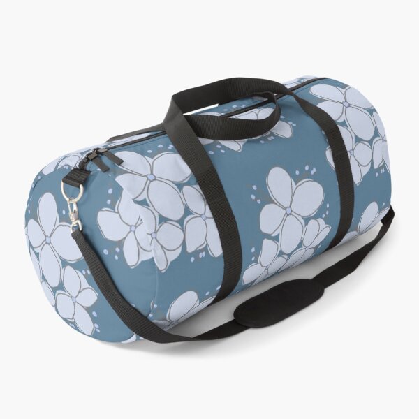 Item preview, Danish Pastel Periwinkle Bloom On Slate Blue designed and sold by Jyoti-Quotes.