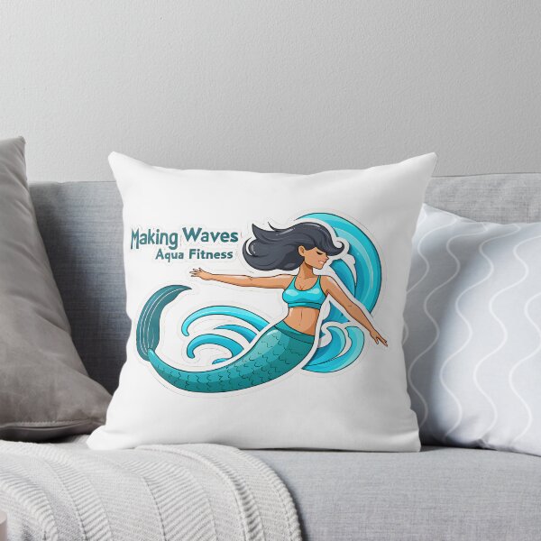 Item preview, Making Waves – Aqua Fitness Mermaid designed and sold by Halbeskilo.