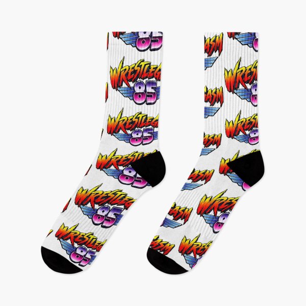 Item preview, Wrestlegasm 85 Retro Wrestling Logo designed and sold by gahteeriffico.