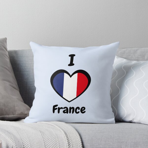 Item preview, France Flag Heart - I Love France designed and sold by creativerooney.