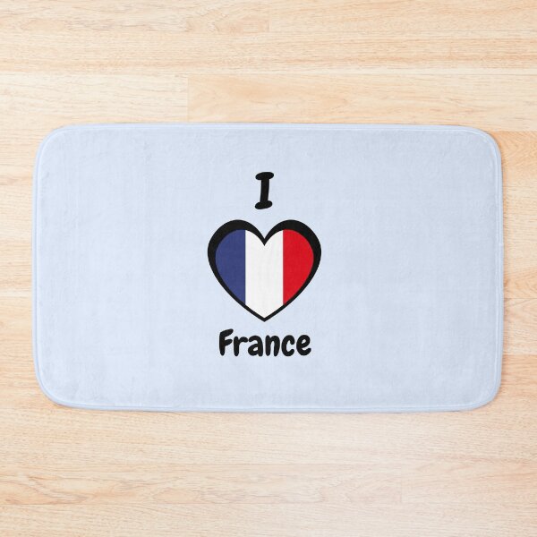 Item preview, France Flag Heart - I Love France designed and sold by creativerooney.