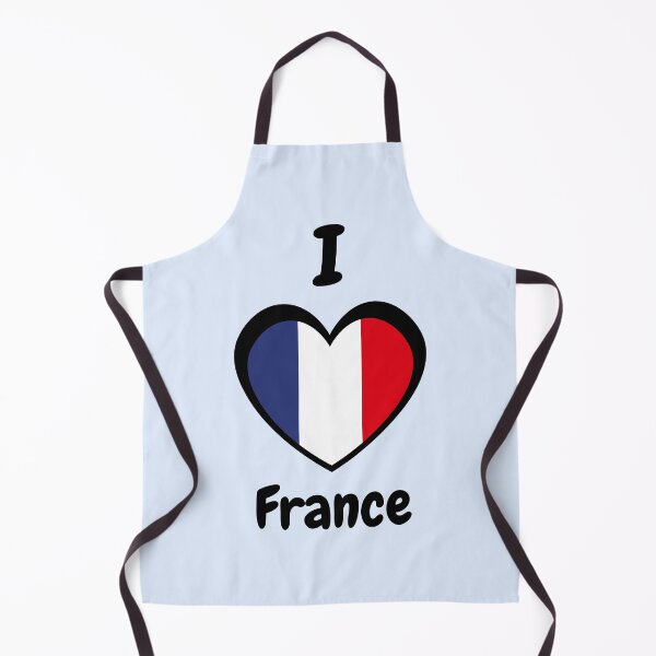 Item preview, I Love France French Flag Heart designed and sold by creativerooney.