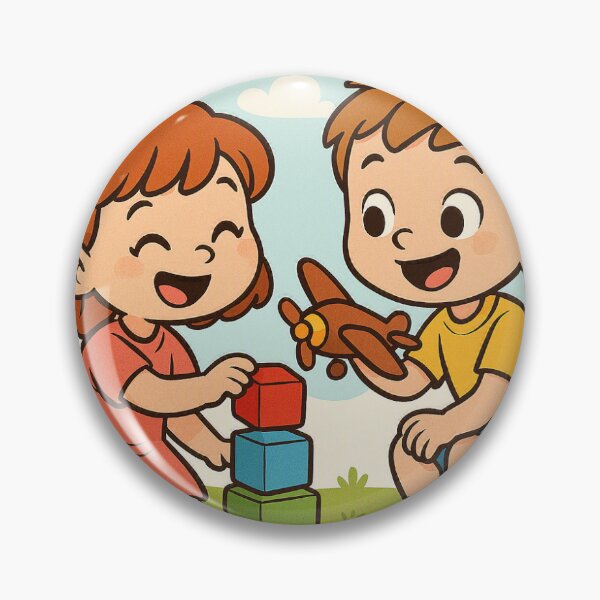 Item preview, Kids playing designed and sold by TheStarFlower.
