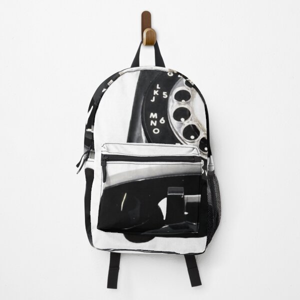 Item preview, Vintage retro rotary dial black phone designed and sold by E-W-D.