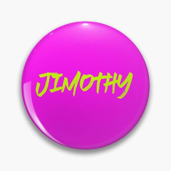 Item preview, Jimothy Funny Name Neon Green Brush Typography designed and sold by EchoPrint Co..