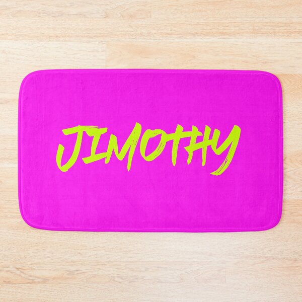 Item preview, Jimothy Funny Name Neon Green Brush Typography designed and sold by EchoPrint Co..
