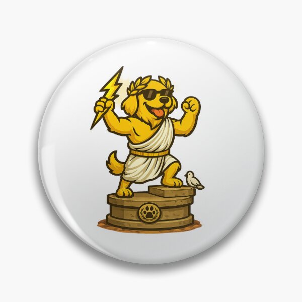 Aperçu de l'œuvre Serviette Zeus - Golden Retriever créée et vendue par NapkinStuff.