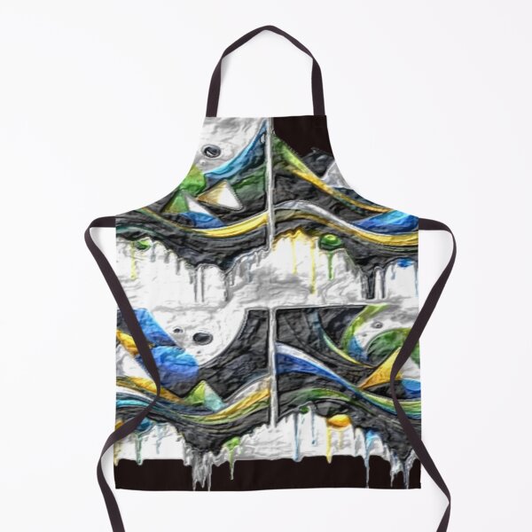 Item preview, flow state wrinkled varnish br colorful geometric abstract design designed and sold by SmashingDeals.