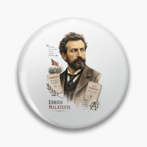 Item preview, Errico Malatesta designed and sold by Sarcastic designs.