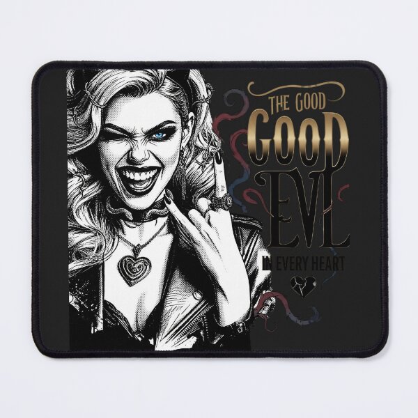 Item preview, Winking Blonde Rocker Showing Horns designed and sold by Voodoo Store Paranormal Collections.