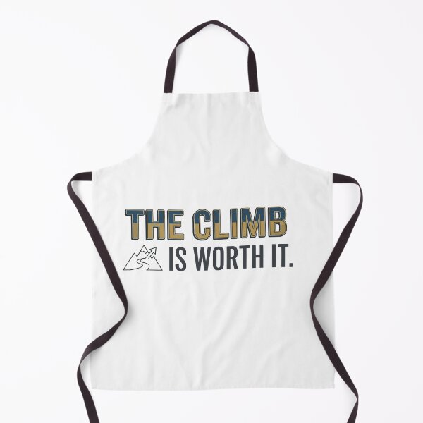 Item preview, Motivational Quote The Climb is Worth It Typography with Mountain Icon designed and sold by syerwil.