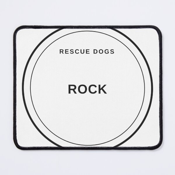 Item preview, Rescue Dogs Rock designed and sold by BarkAndCo.