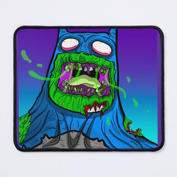 Item preview, Zombie Vigilante Bat Monster | Undead Comic Horror Illustration designed and sold by Let There Be Art Studio.