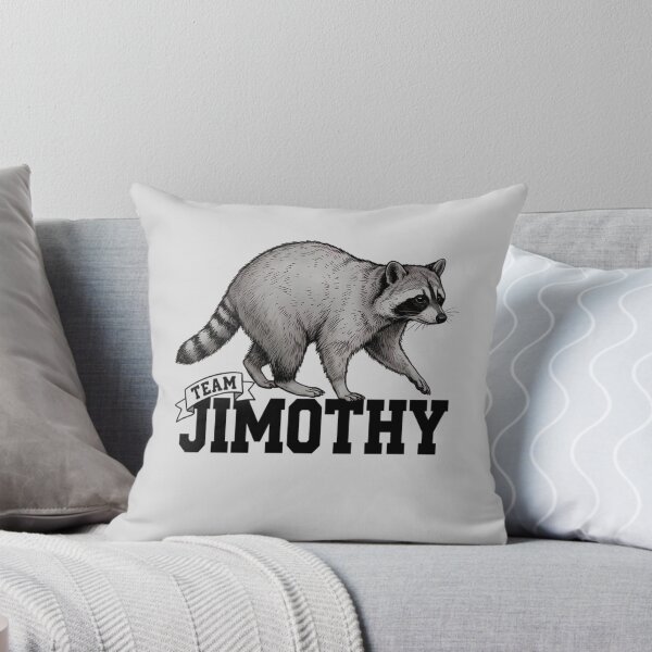 Item preview, Team Jimothy Realistic Raccoon Ink Illustration Funny Gift designed and sold by by-the-tree.
