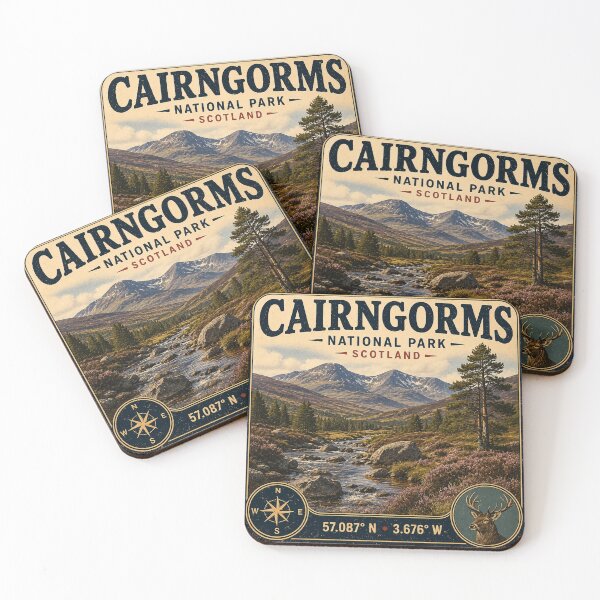 Item preview, Cairngorms National Park Scotland designed and sold by naturalsurvival.