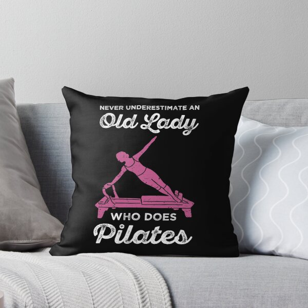 Item preview, Never Underestimate An Old Woman Who Does Pilates I designed and sold by Lemon Pepper.