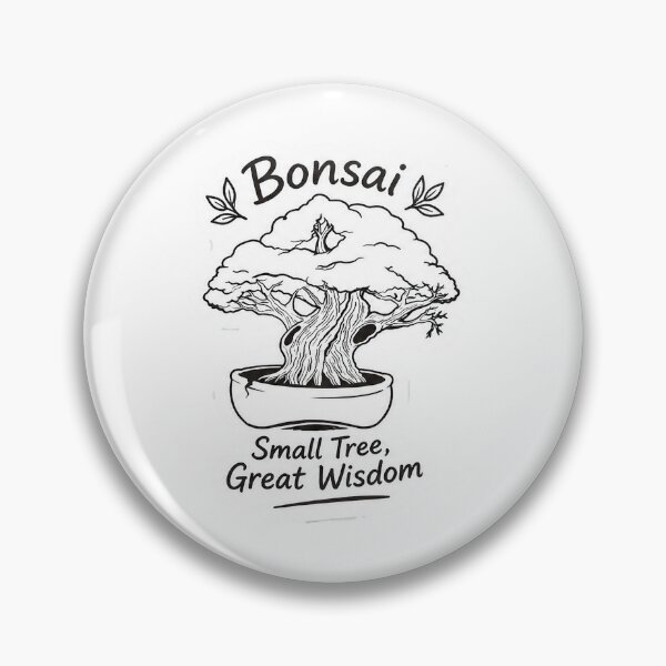 Item preview, Bonsai Small Tree Great Wisdom  designed and sold by Reddrubble.