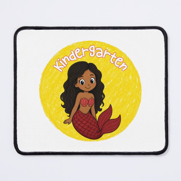 Item preview, Kindergarten Mermaid Girl Cute Back to School Teacher Student Ocean Sea Life Cartoon designed and sold by MaxMeadowsTees.