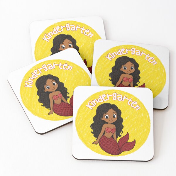 Item preview, Kindergarten Mermaid Girl Cute Back to School Teacher Student Ocean Sea Life Cartoon designed and sold by MaxMeadowsTees.